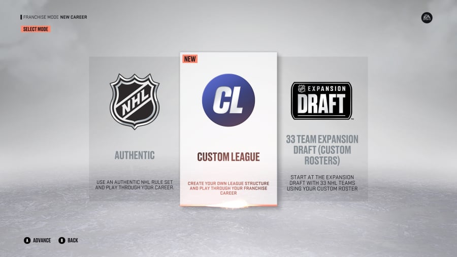 Revisão da NHL 23 - Captura de tela 1 de 3