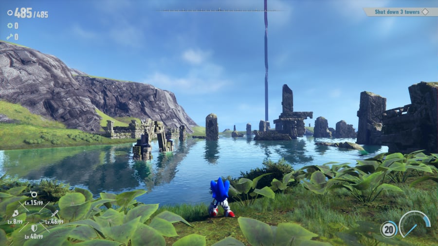 Revisão de Sonic Frontiers - Captura de tela 4 de 5