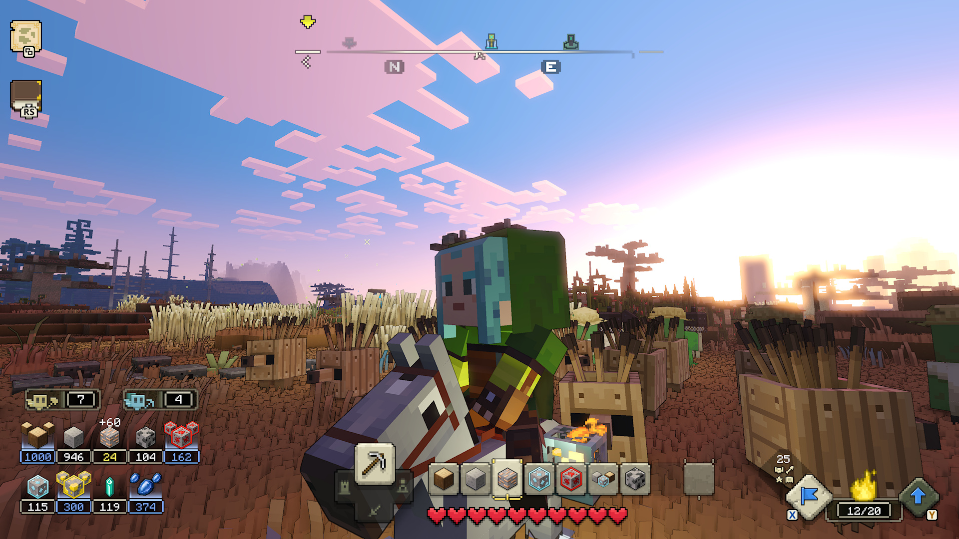 An hour or so with action strategy game Minecraft Legends