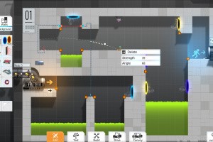 Bridge Constructor Portal Screenshot