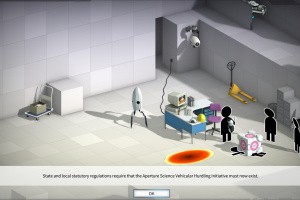 Bridge Constructor Portal Screenshot