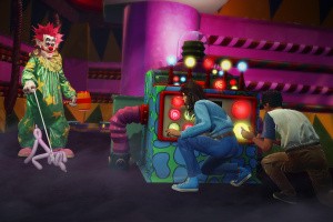 Killer Klowns From Outer Space: The Game Screenshot