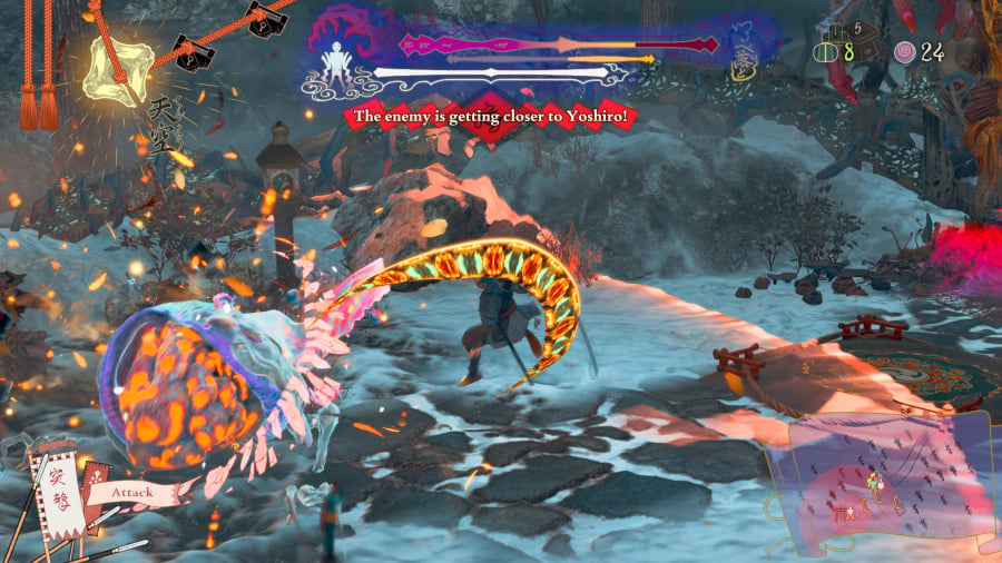 Kunitsu-Gami: Path of the Goddess Review - Screenshot 2 of 4