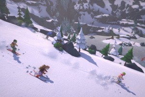 Lonely Mountains: Snow Riders Screenshot