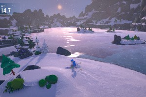 Lonely Mountains: Snow Riders Screenshot