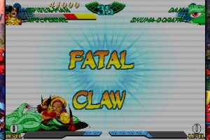 Marvel vs. Capcom Fighting Collection: Arcade Classics Screenshot