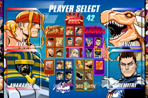 Capcom Fighting Collection 2 Screenshot