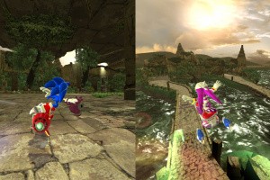 Sonic Free Riders Screenshot