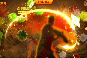 Fruit Ninja Kinect Screenshot