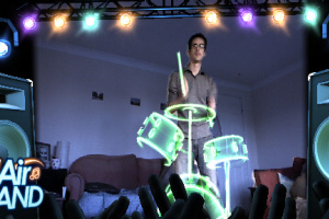 Kinect Fun Labs: Air Band Screenshot