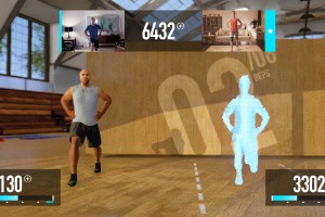 Nike+ Kinect Training Screenshot