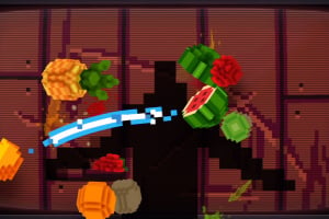 Fruit Ninja Kinect Screenshot