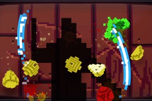 Fruit Ninja Kinect Screenshot
