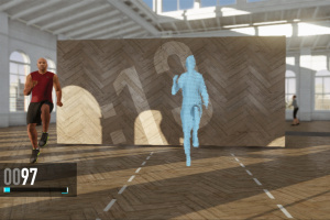 Nike+ Kinect Training Screenshot