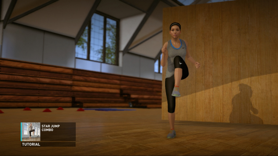 Nike+ Kinect Training Screenshot