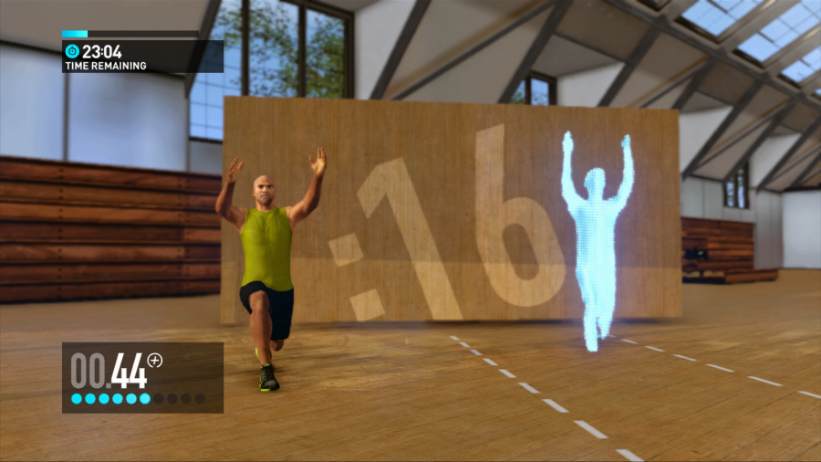 Nike+ Kinect Training Screenshot