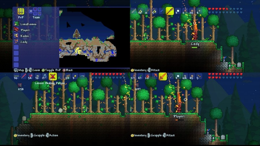 Terraria xbox 360 как играть