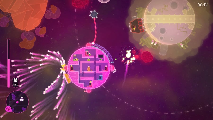 Lovers in a Dangerous Spacetime Review - Screenshot 1 of 4