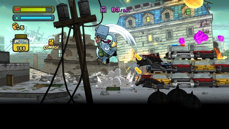 Tembo the Badass Elephant Review - Screenshot 3 of 5