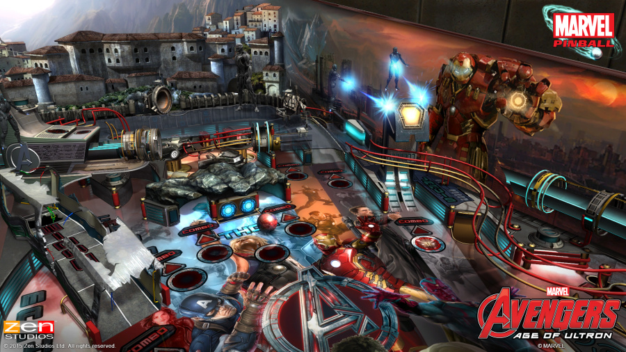 Pinball FX2 - Marvel's Avengers: Age of Ultron Review - Screenshot 1 of 3