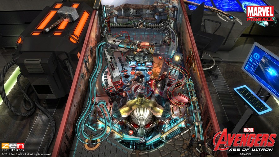 Pinball FX2 - Marvel's Avengers: Age of Ultron Review - Screenshot 1 of 3