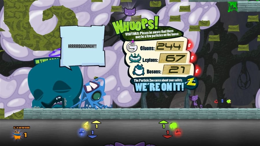 Schrödinger's Cat and the Raiders of the Lost Quark Review - Screenshot 1 of 4