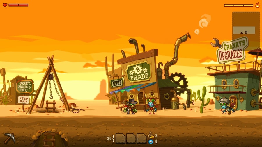 SteamWorld Dig Review - Screenshot 1 of 4